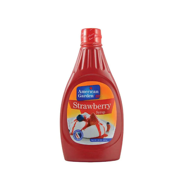 American Garden Strawberry Syrup 24 Oz